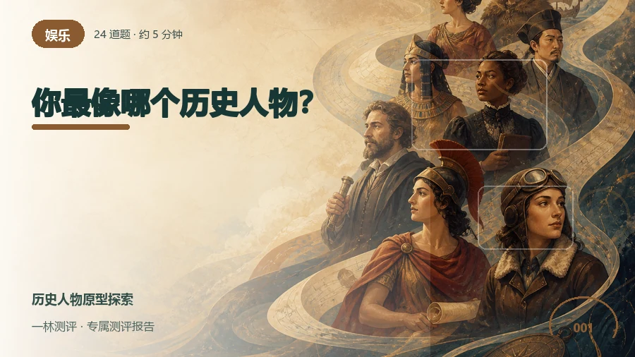 你最像哪个历史人物？封面