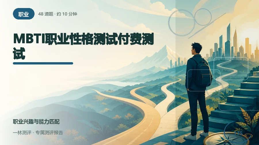 职业人格偏好测评（48题）封面